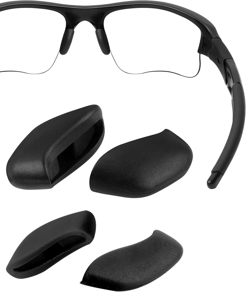 HILEEN Replacement Nose Pads Nose Pieces for Oakley Flak Jacket XLJ|Flak 2.0 OO9295 OO9188|Flak Beta OO9363 Sunglass - Image 1